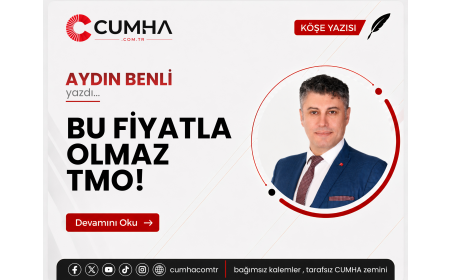 BU FİYATLA OLMAZ TMO!