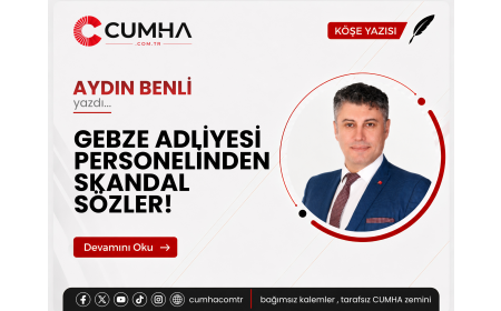 GEBZE ADLİYESİ PERSONELİNDEN SKANDAL SÖZLER!
