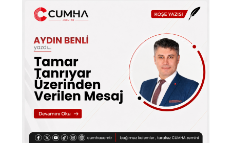 Tamar Tanrıyar Üzerinden Verilen Mesaj