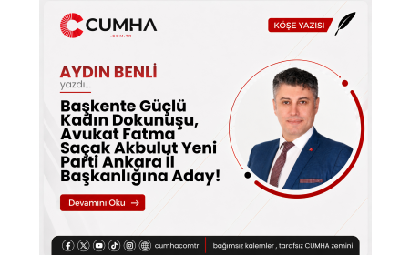 Başkente Güçlü Kadın Dokunuşu, Avukat Fatma Saçak Akbulut Yeni Parti Ankara İl Başkanlığına Aday!