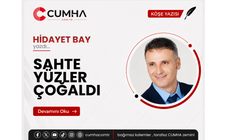 SAHTE YÜZLER ÇOĞALDI