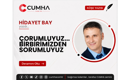 ÇORUMLUYUZ... BİRBİRİMİZDEN SORUMLUYUZ