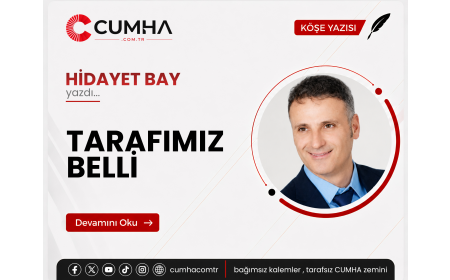 TARAFIMIZ BELLİ