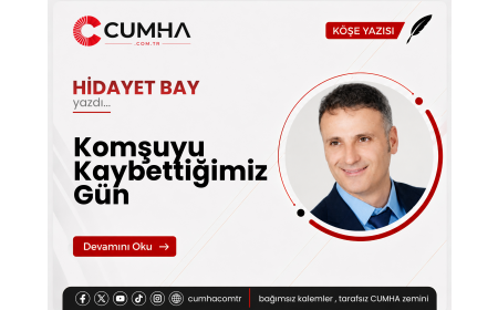 Komşuyu Kaybettiğimiz Gün