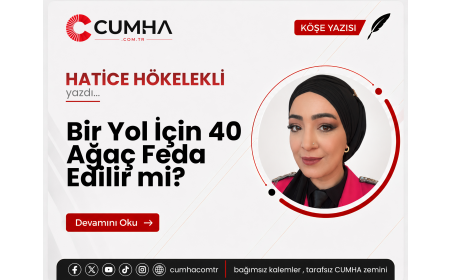 Bir Yol İçin 40 Ağaç Feda Edilir mi?