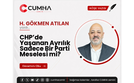 CHP’de Yaşanan Ayrılık Sadece Bir Parti Meselesi mi?