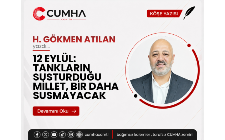 12 EYLÜL: TANKLARIN SUSTURDUĞU MİLLET, BİR DAHA SUSMAYACAK