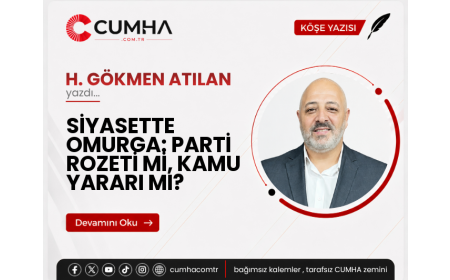 SİYASETTE OMURGA: PARTİ ROZETİ Mİ, KAMU YARARI MI?