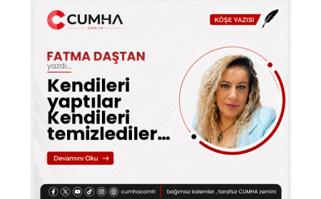 Kendileri yaptılar Kendileri temizlediler…