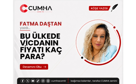 BU ÜLKEDE VİCDANIN FİYATI KAÇ PARA?