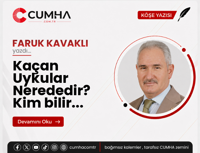 Kaçan Uykular Nerededir?  Kim bilir...