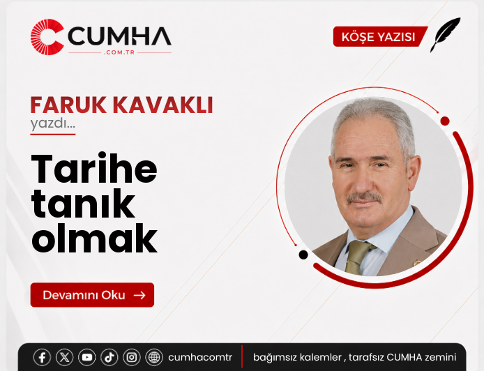 Tarihe tanık olmak