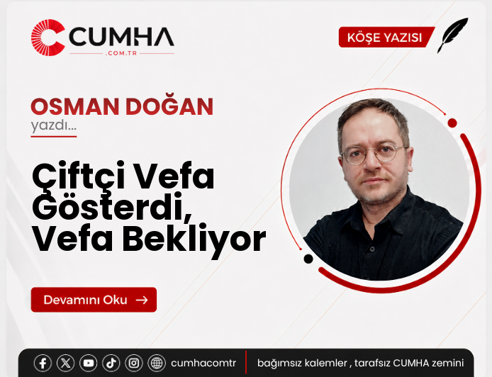 Çiftçi Vefa Gösterdi, Vefa Bekliyor