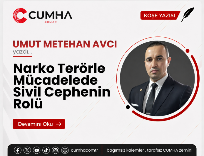 Narko Terörle Mücadelede Sivil Cephenin Rolü