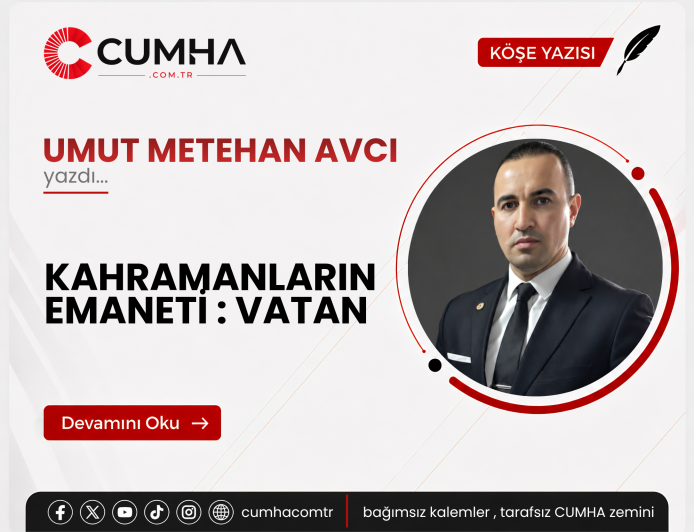 KAHRAMANLARIN EMANETİ : VATAN