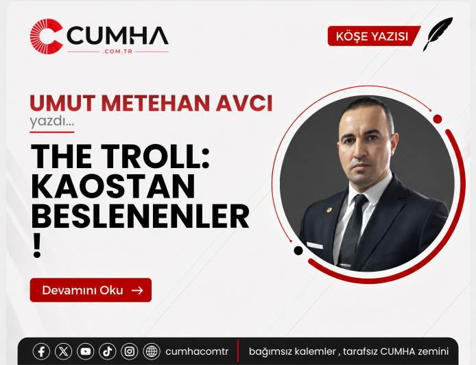 THE TROLL:  KAOSTAN BESLENENLER !