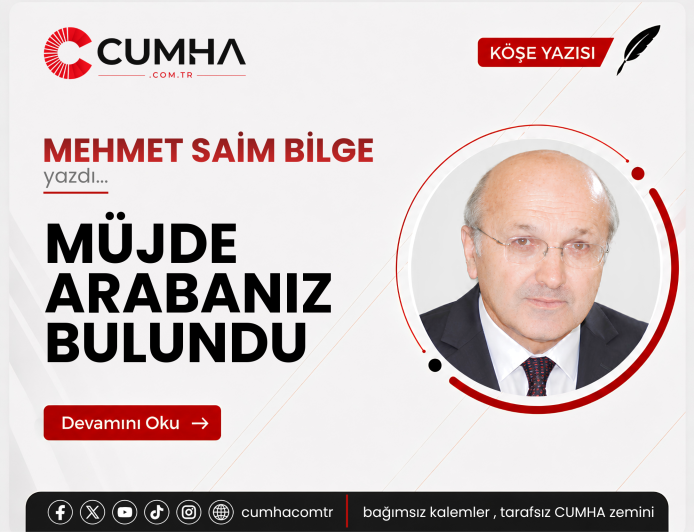 MÜJDE ARABANIZ BULUNDU