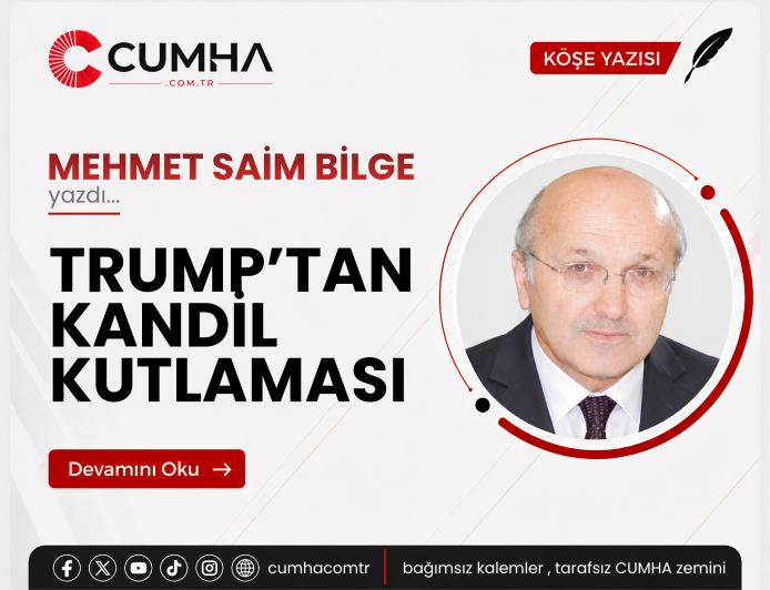 TRUMP’TAN KANDİL KUTLAMASI