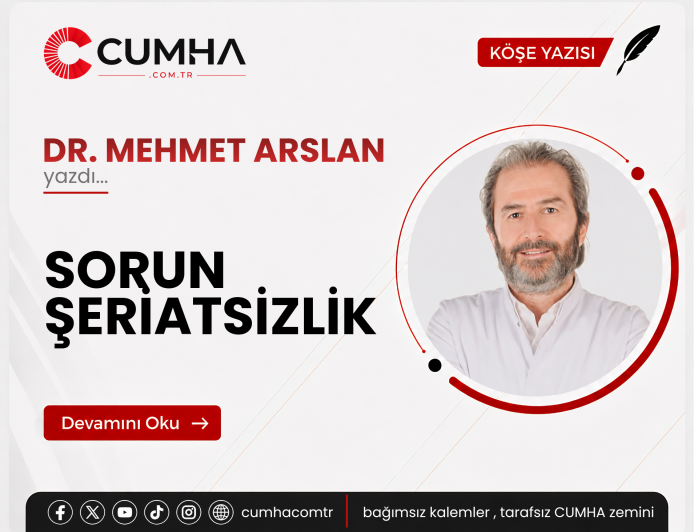 SORUN ŞERİATSİZLİK