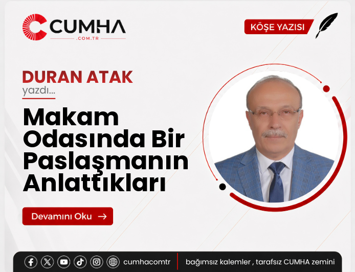 Makam Odasında Bir Paslaşmanın Anlattıkları