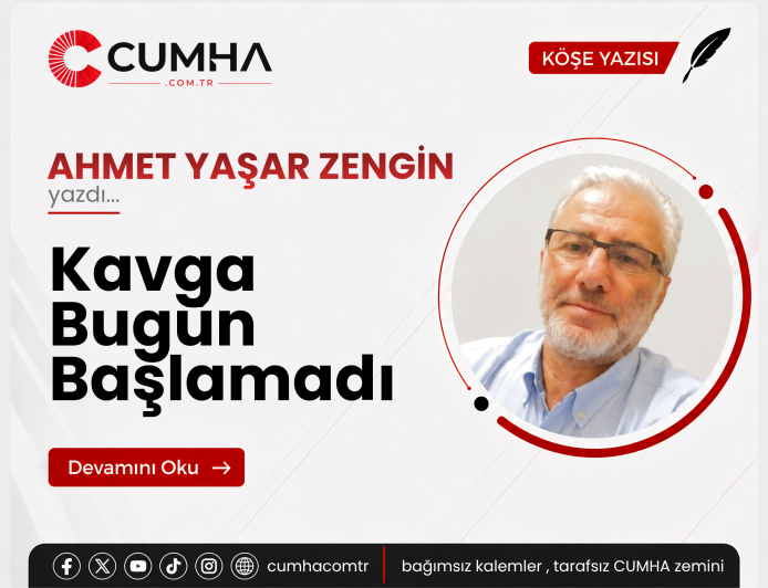 Kavga Bugün Başlamadı