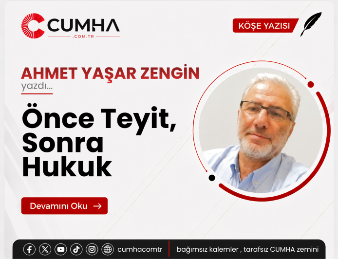 Önce Teyit, Sonra Hukuk