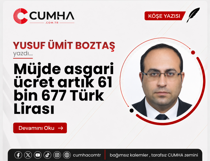 Müjde asgari ücret artık 61 bin 677 Türk Lirası