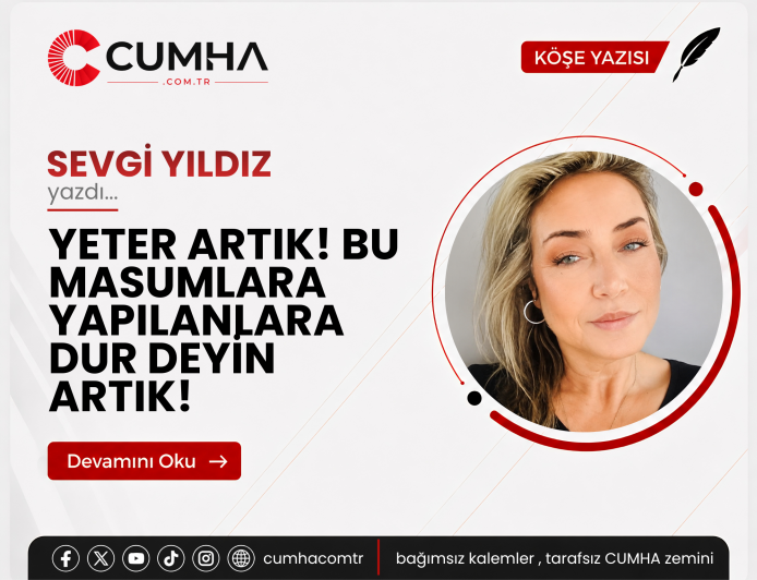 YETER ARTIK!  BU MASUMLARA YAPILANLARA DUR DEYİN ARTIK!