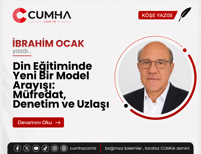 Din Eğitiminde Yeni Bir Model Arayışı: Müfredat, Denetim ve Uzlaşı