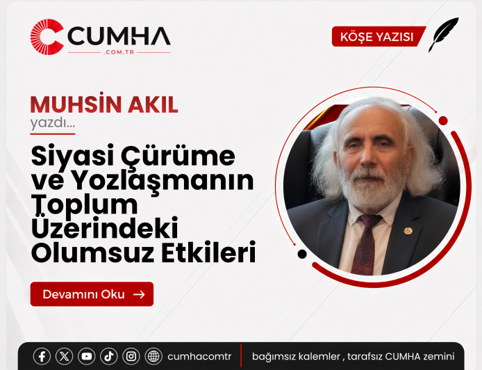 Siyasi Çürüme ve Yozlaşmanın Toplum Üzerindeki Olumsuz Etkileri