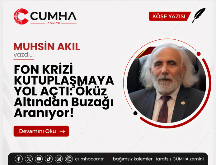 FON KRİZİ KUTUPLAŞMAYA YOL AÇTI: Öküz Altından Buzağı Aranıyor!