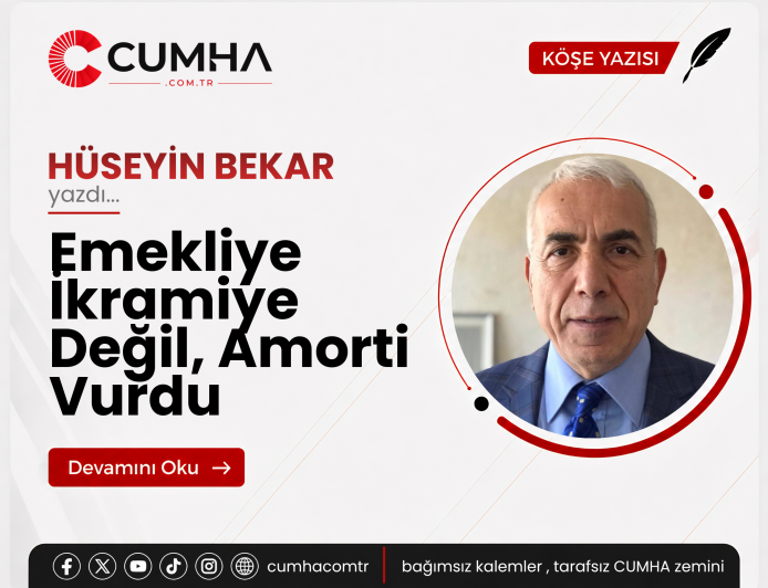 Emekliye İkramiye Değil, Amorti Vurdu