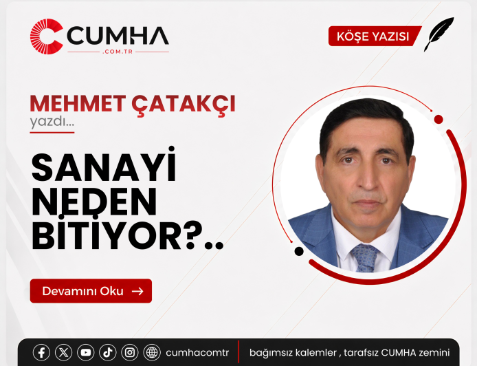 SANAYİ NEDEN BİTİYOR?..