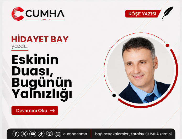 Eskinin Duası, Bugünün Yalnızlığı