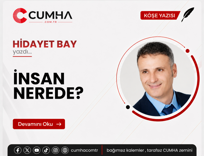 İNSAN NEREDE?