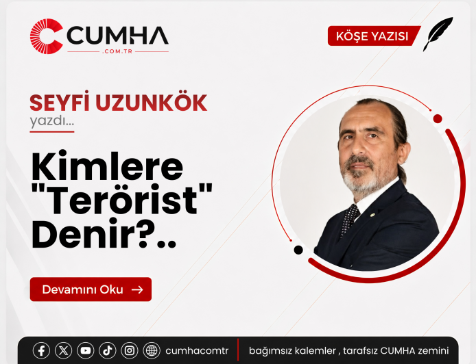 Kimlere "Terörist" Denir?..
