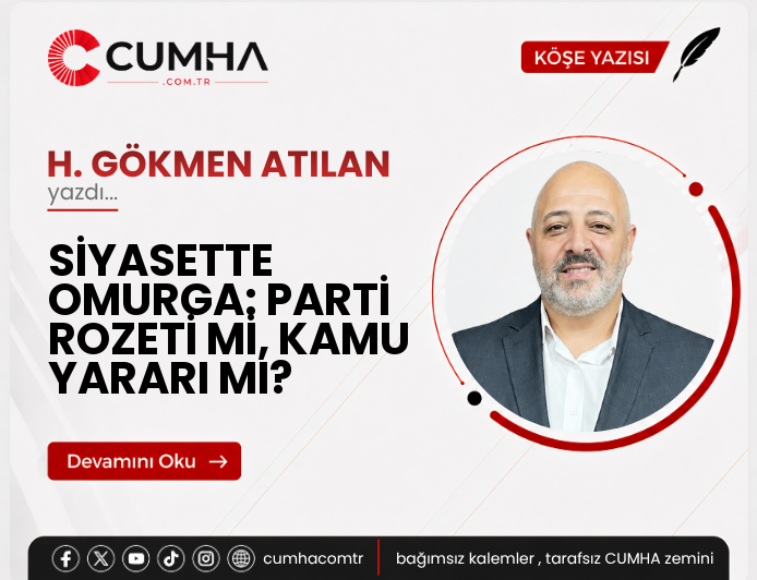 SİYASETTE OMURGA: PARTİ ROZETİ Mİ, KAMU YARARI MI?