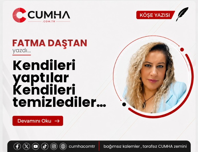 Kendileri yaptılar Kendileri temizlediler…