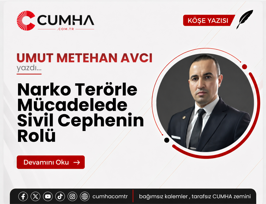 Narko Terörle Mücadelede Sivil Cephenin Rolü