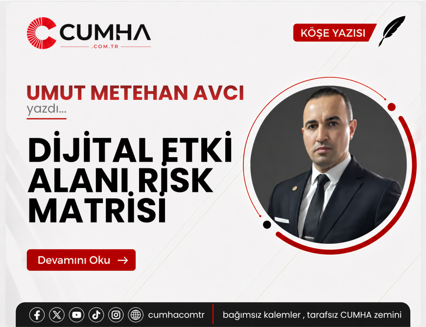 DİJİTAL ETKİ ALANI RİSK MATRİSİ