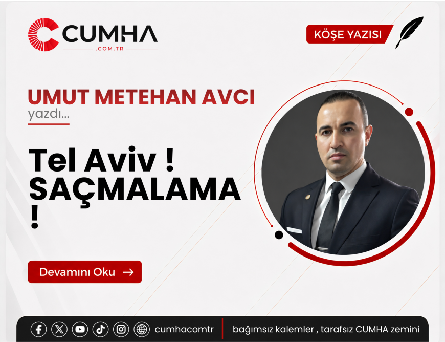 Tel Aviv ! SAÇMALAMA !