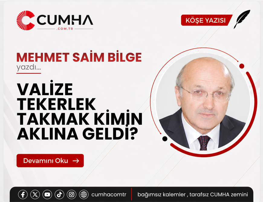 VALİZE TEKERLEK TAKMAK KİMİN AKLINA GELDİ?