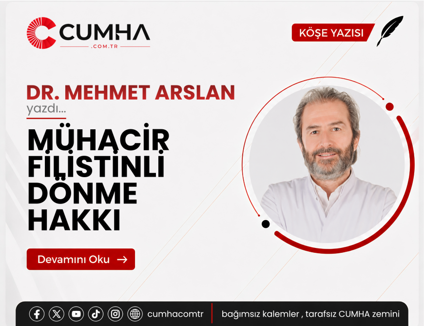 MÜHACİR FİLİSTİNLİ DÖNME HAKKI
