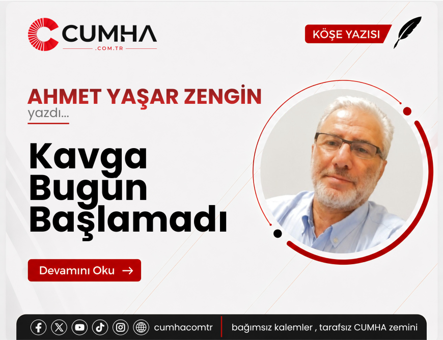 Kavga Bugün Başlamadı