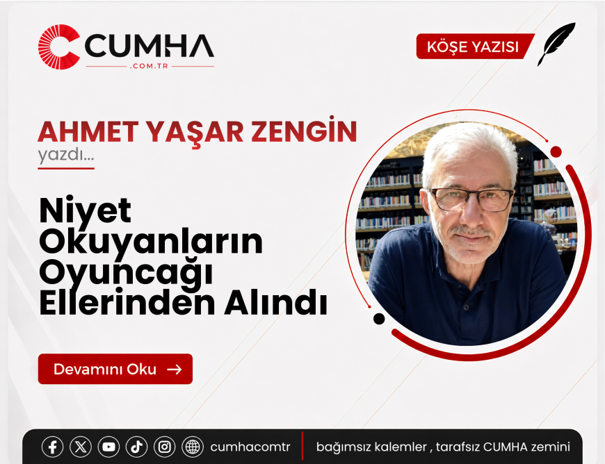 Niyet Okuyanların Oyuncağı Ellerinden Alındı
