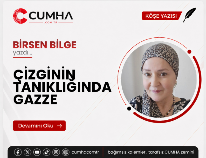 ÇİZGİNİN TANIKLIĞINDA GAZZE