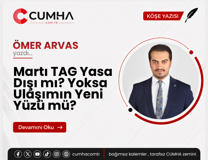 Martı TAG Yasa Dışı mı? Yoksa Ulaşımın Yeni Yüzü mü?