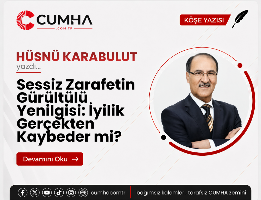 Sessiz Zarafetin Gürültülü Yenilgisi: İyilik Gerçekten Kaybeder mi?