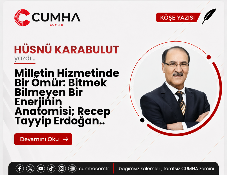 Milletin Hizmetinde Bir Ömür: Bitmek Bilmeyen Bir Enerjinin Anatomisi; Recep Tayyip Erdoğan..