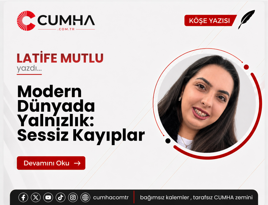 Modern Dünyada Yalnızlık: Sessiz Kayıplar